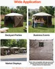 SucceBuy 3x parois latérales pour pavillon, 1,73 x 1,48 m, Voir les images du produit 7