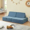 Spielsofa für Kinder 'Norhulta' 5-tlg. Schaumstoff 120 x 66 Produktbild-Vorschau 2