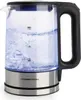 GOURMETmaxx Glas-Wasserkocher in zeitlosem Edelstahl-Design Produktbild-Vorschau 10