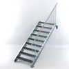 Stahltreppe 9 Stufen bis Höhe 180 cm, Laufbreite : 100 cm Produktbild-Vorschau 1