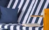 Strandkorb - bene living - Ostsee - blau/weiß - PE weiß Produktbild-Vorschau 2