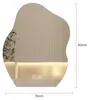 Miroir de salle de bain LED Zimilo, forme irrégulière avec Voir les images du produit 6