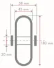 BS Rollen Gummirad B55.180 Rad-Ø 180 mm Tragkraft 170 kg Produktbild-Vorschau 2