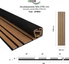 HEXIM Akustikpaneele 278x60cm Holz Mila - flexible Produktbild-Vorschau 2