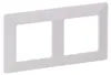 Premium Double Frame for Switch Socket White DR2/11 CONTACT Voir les images du produit 10