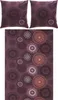 Erwin Müller Bettwäsche aubergine 1x 240x220 cm + 2x 80x80 Produktbild-Vorschau 2