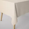SCHÖNER LEBEN. Tischdecke Deluxe Viskose Leinen uni ecru Produktbild-Vorschau 1