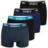 UMBRO Pánské boxerky Bavlna 4 balení | Elastické, měkké Náhled obrázku produktu 1