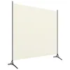 vidaXL 1 pezzo divisorio bianco crema 175x180 cm - Divisori Anteprima dell’immagine prodotto 7
