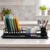 Vilde | Geschirrabtropfgestell Schwarz - 50x25 cm - Metall Produktbild-Vorschau 6
