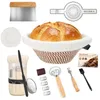 25cm Rattan Gärkorb Set 10-teilig – Komplettes Brotback-Set Produktbild-Vorschau 1