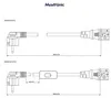 Netzkabel 3 m Schuko Schutzkontaktstecker (gewinkelt) + Produktbild-Vorschau 5