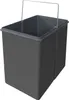 A dark gray trash can insert with a silver handle. Anteprima dell’immagine prodotto