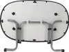 Gartentisch - Grau - Mecalit - Metallgestell - 140 x 90 cm Produktbild-Vorschau 7