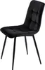 set di 4 sedie in velluto - Struttura in metallo - Design Anteprima dell’immagine prodotto 6