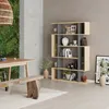 Biblioteka Houseland Mito szafirowy dąb/antracyt Podgląd zdjęcia produktu 2