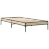 Rám postele Sonoma dub 90x200 cm materiál na bázi dřeva a Náhled obrázku produktu 2