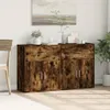 Sideboards 2 Stk. Räuchereiche 60x31x70 cm Holzwerkstoff Produktbild-Vorschau 3