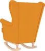 vidaXL Schaukelsessel Dunkelgelb 74x90x102 cm Stoff Produktbild-Vorschau 7