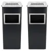 2x Standaschenbecher und Mülleimer für draußen, mit 35 Produktbild-Vorschau 1