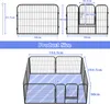 Yakimz Cucciolo Run Con Tetto Animale Playpen Cucciolo Anteprima dell’immagine prodotto 2