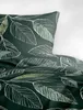 BIERBAUM Bettwäsche Biber grün 155x220cm, mit 1 Kissen  Produktbild-Vorschau 3