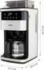 MEDION Kaffeemaschine mit Mahlwerk und Glaskanne (1,5 Produktbild-Vorschau 12