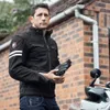 Merlin Hixon II D3O Motorrad Lederjacke, braun, 3XL Produktbild-Vorschau 5