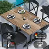 JAMAIKA | Bistro Außen Tischplatte | B:T 120 x 70 cm | Produktbild-Vorschau 2