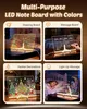 LED Notiztafel mit Farben, 2026 Neu Acryl Notiztafel mit 7 Produktbild-Vorschau 3