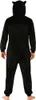 Pigiama Onesie Kigurumi Costume Travestimento Husky Nero Anteprima dell’immagine prodotto 4