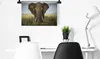 MuchoWow® Wandteppich Wandbehang Elefant - Tiere - Gras Produktbild-Vorschau 4