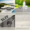 Rattan Lounge Paris mit Aluminiumgestell wetterfest Produktbild-Vorschau 4
