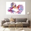 Bilder auf glas - Paar Liebe Frau urban - 120x80cm - Produktbild-Vorschau 7