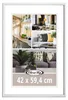 Posterrahmen 42 x 59,4 cm DIN A2 Kunststoff weiß Produktbild-Vorschau 1