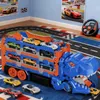 OKWISH Spielfahrzeuge, Kinder Dinosaurier Rennbahn Set mit Produktbild-Vorschau 8