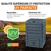 GARANTIA ECO-MASTER composteur en plastique 300 litres noir Voir les images du produit 6