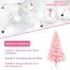 Künstlicher Weihnachtsbaum Rosa, 120cm ca. 200 Spitzen, Produktbild-Vorschau 2