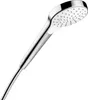 hansgrohe Handbrause CROMA SELECT S 1jet DN 15 weiß/chrom Produktbild-Vorschau 1