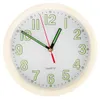 Horloge murale fluorescente, Blanc, lumineuse dans Voir les images du produit 1