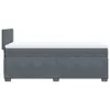 Boxspringbett mit Matratze Dunkelgrau 80x200 cm Samt Produktbild-Vorschau 5