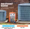 A refrigerant recovery machine is shown between two air conditioning units against a brick wall background. Anteprima dell’immagine prodotto