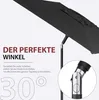Sekey Sonnenschirm Balkon 200 x 125 cm Rechteckig Produktbild-Vorschau 3