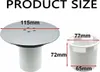 Sprchová zátka, 115mm sprchová zátka, Náhradní kryt Náhled obrázku produktu 3