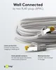 Goobay RJ45 Patch Cord CAT 6A S/FTP (PiMF), 500 MHz, con Anteprima dell’immagine prodotto 6