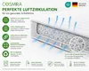 COSMIRA Breathair® Matratzentopper 200x200 cm – 5 cm – Produktbild-Vorschau 3
