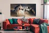 MuchoWow® Poster Pferde - Sand - Stoff 150x75 cm - ohne Produktbild-Vorschau 2
