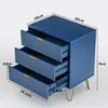CDGlobal Kommode mit 3 Schublanden,40x60x70 cm, Schrank mit Produktbild-Vorschau 5