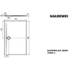 KALDEWEI SUPERPLAN ZERO 1584-1, Duschwanne, 150x75cm, Produktbild-Vorschau 2