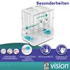 Model Vision II S01, klatka dla ptaków, mała Podgląd zdjęcia produktu 3